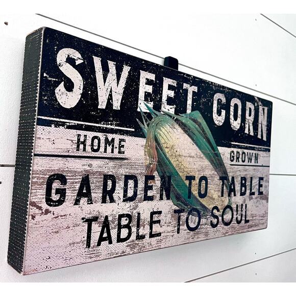 Primitives by Kathy Sign - Sweet Corn Garden to Table Home Grown Table to Soul - Picture 4 of 9